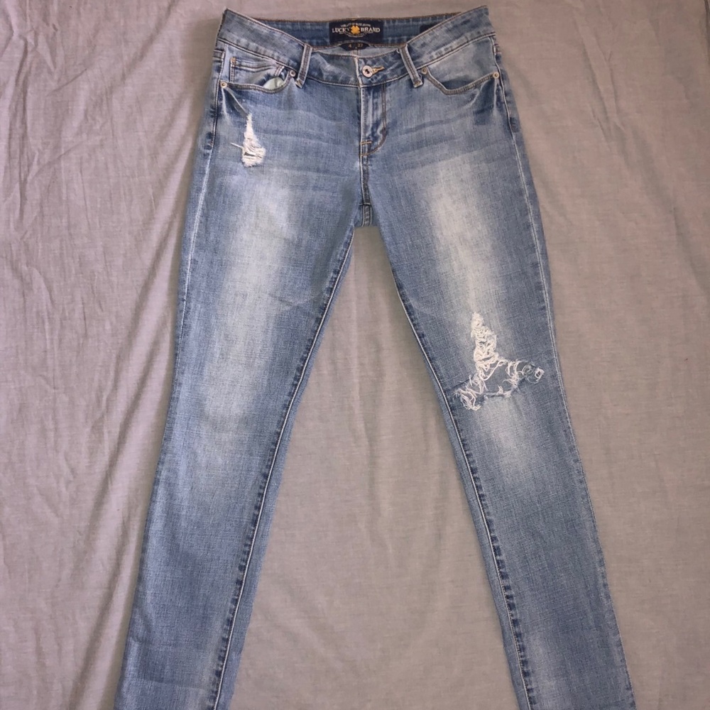 Low Rise Lolita Skinny Jeans